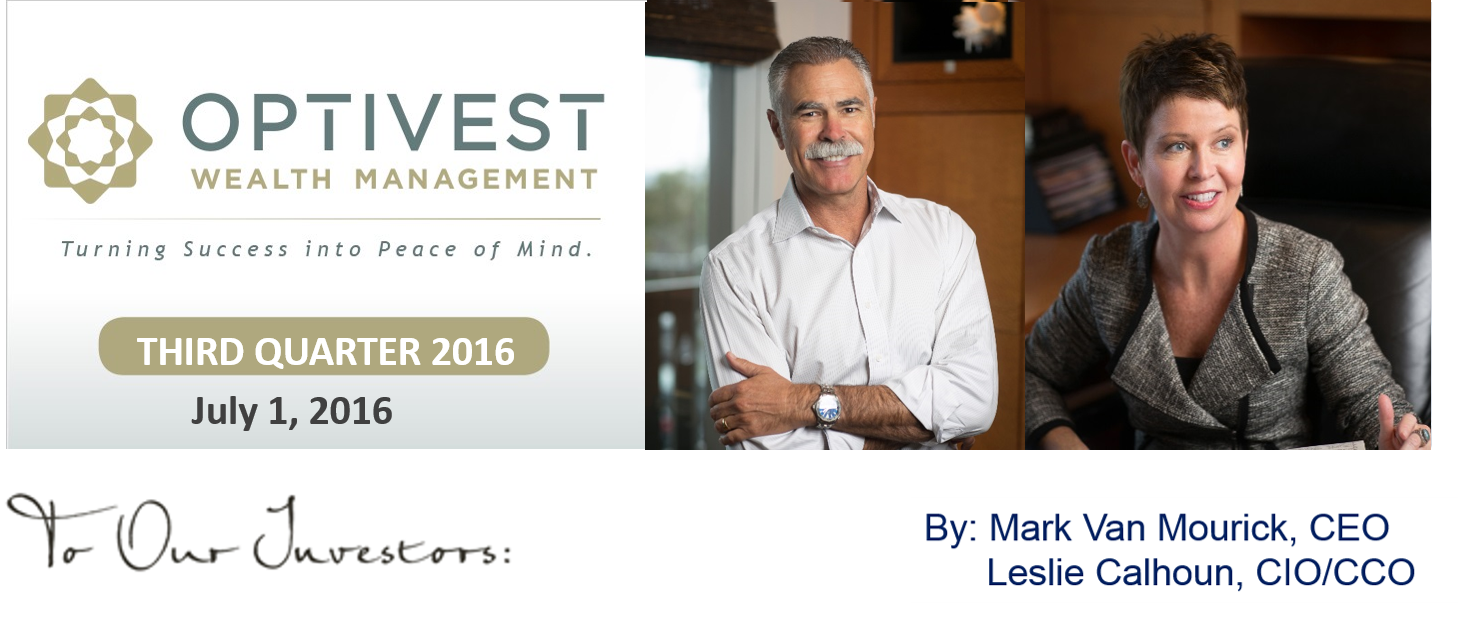 3Q2016 Optivest Newsletter